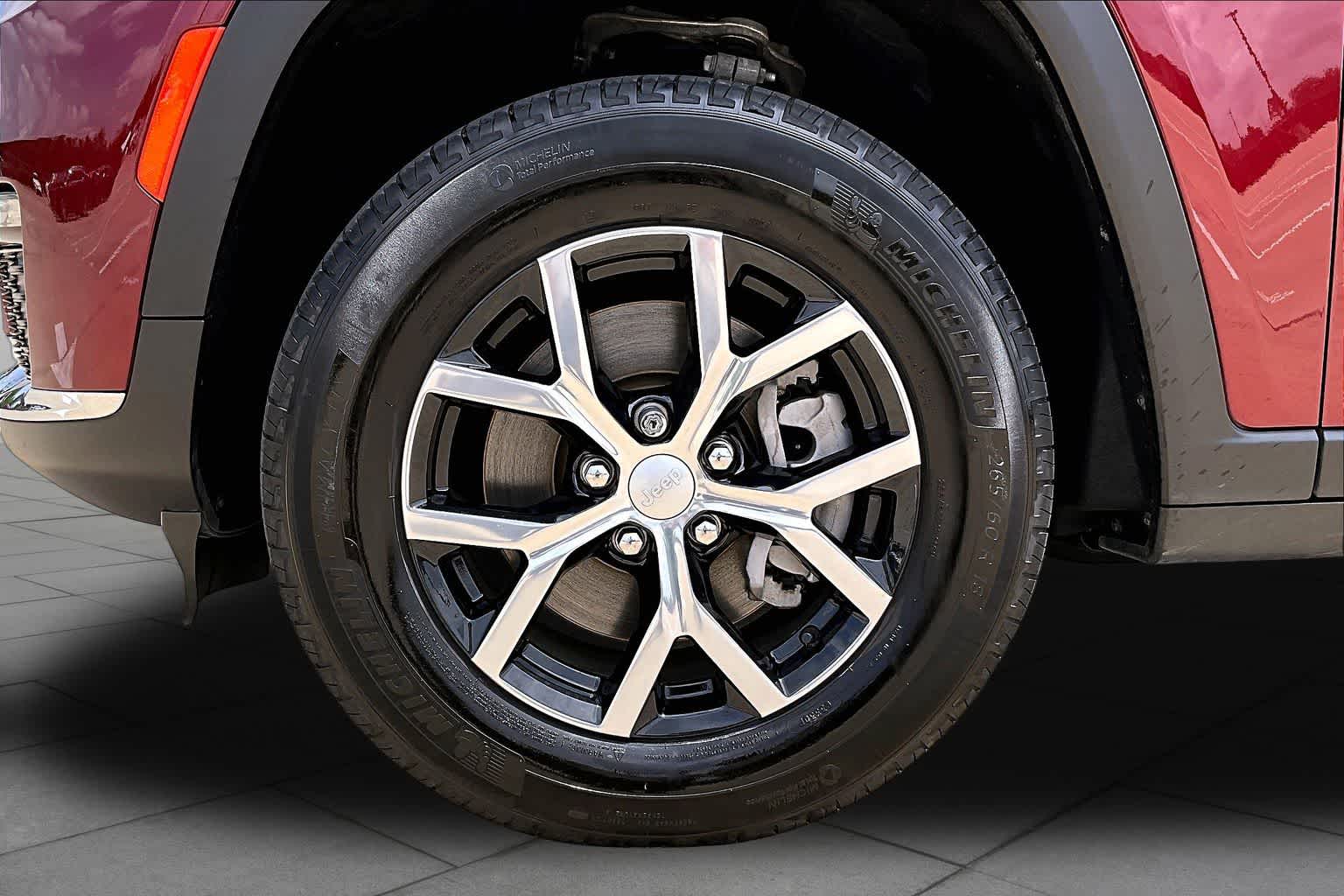 2024 Jeep Grand Cherokee L Limited Velvet Red Pearlcoat at Beck & Masten Kia