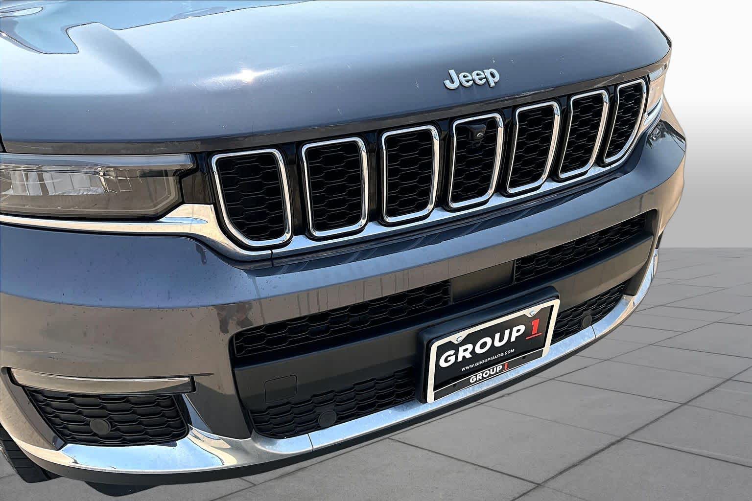 2023 Jeep Grand Cherokee L Limited Baltic Gray Metallic Clearcoat at Mac Haik CDJR North Houston