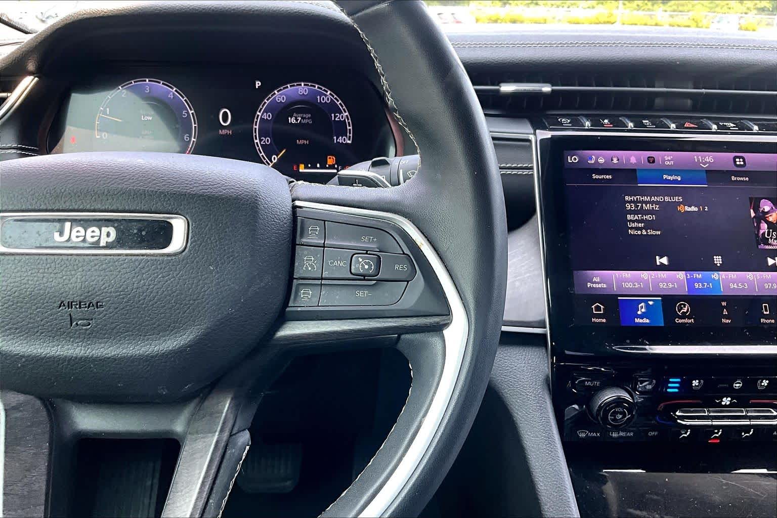 2023 Jeep Grand Cherokee L Limited Baltic Gray Metallic Clearcoat at Mac Haik CDJR North Houston