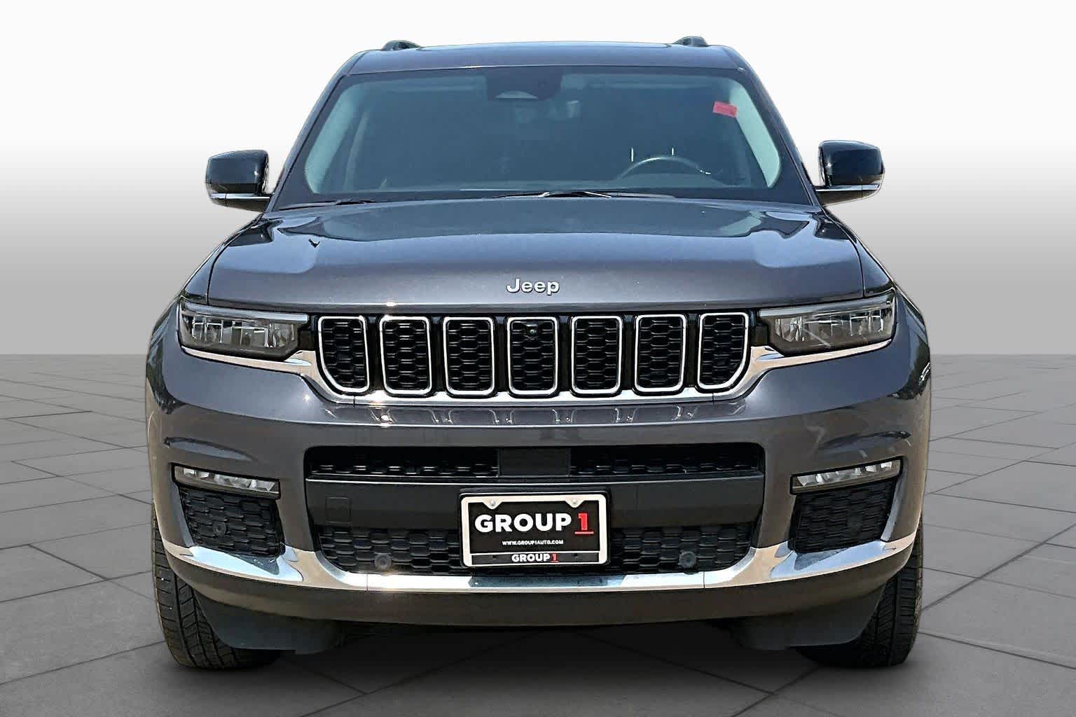 2023 Jeep Grand Cherokee L Limited Baltic Gray Metallic Clearcoat at Mac Haik CDJR North Houston