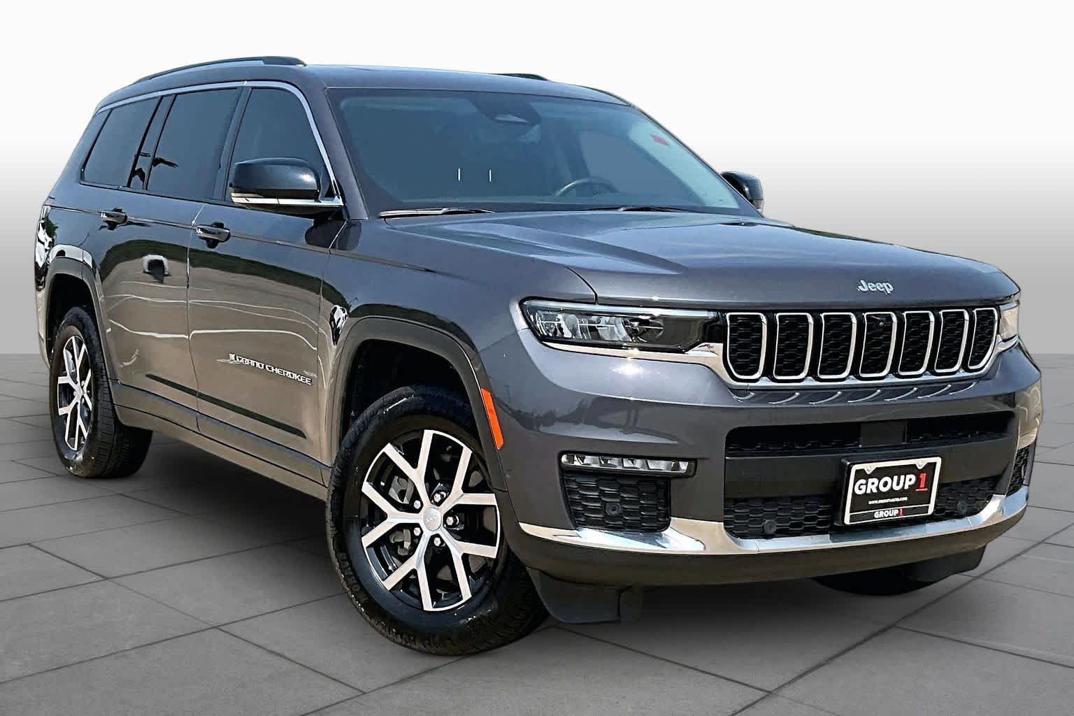 2023 Jeep Grand Cherokee L Limited Baltic Gray Metallic Clearcoat at Mac Haik CDJR North Houston