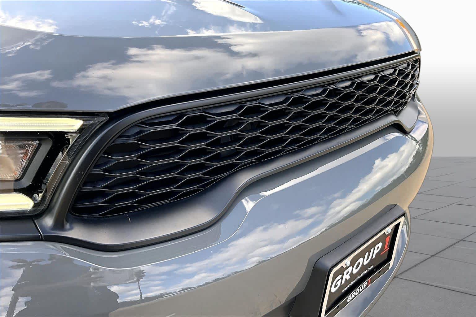 2023 Dodge Durango Hemi Orange Destroyer Gray Clearcoat at AutoNation Chrysler Jeep Dodge Ram Spring