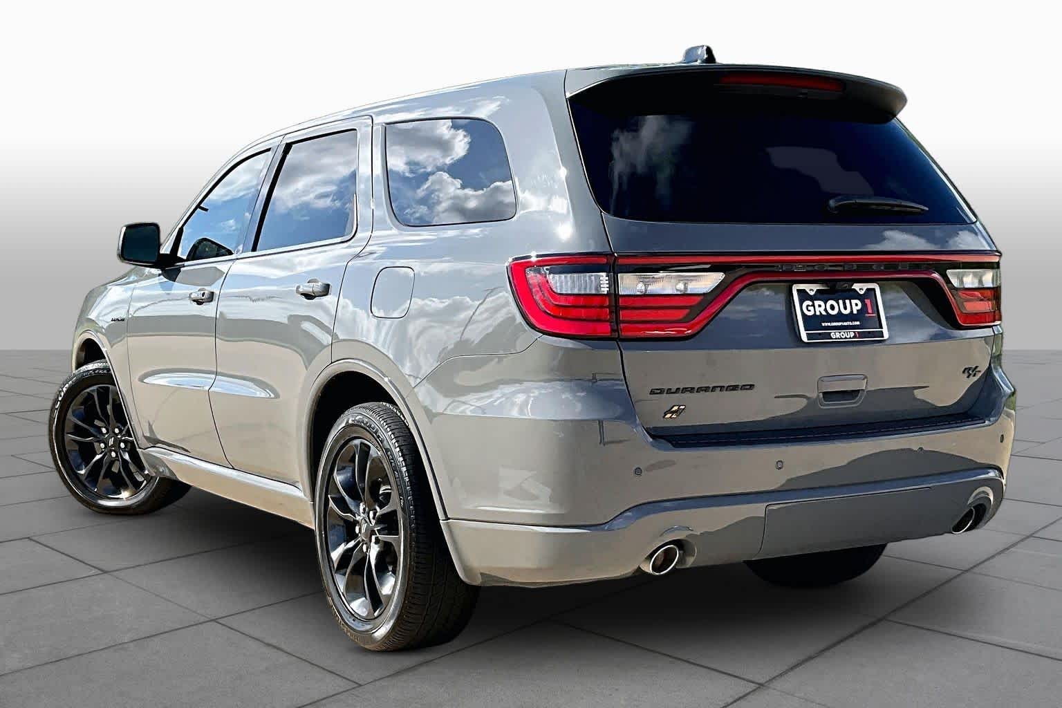 2023 Dodge Durango Hemi Orange Destroyer Gray Clearcoat at AutoNation Chrysler Jeep Dodge Ram Spring