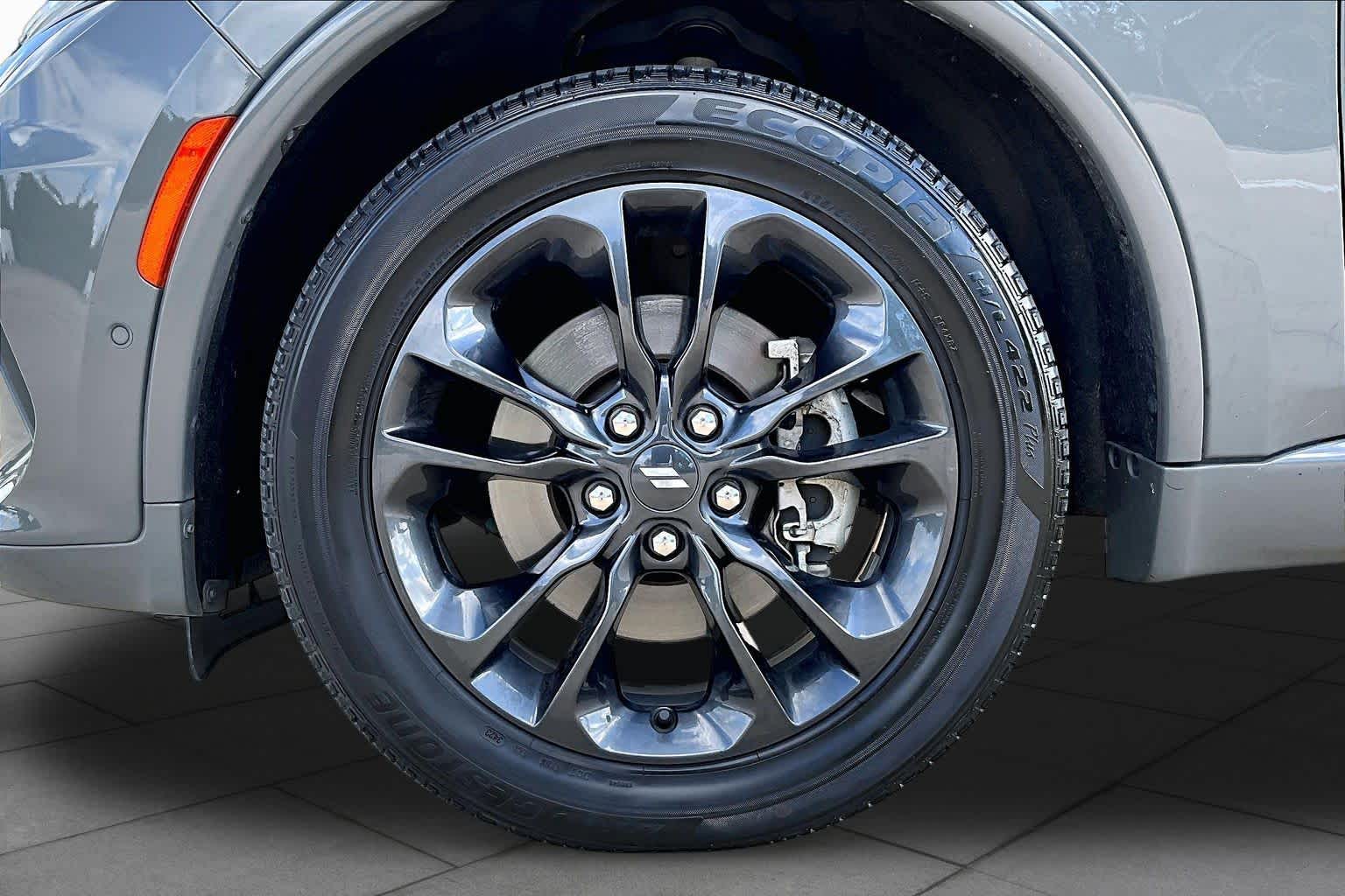 2023 Dodge Durango Hemi Orange Destroyer Gray Clearcoat at AutoNation Chrysler Jeep Dodge Ram Spring