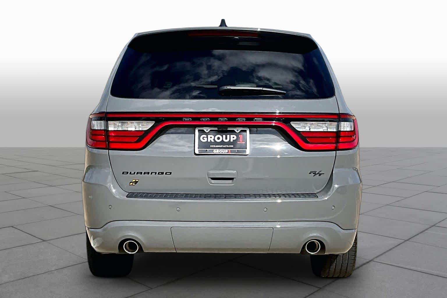 2023 Dodge Durango Hemi Orange Destroyer Gray Clearcoat at AutoNation Chrysler Jeep Dodge Ram Spring