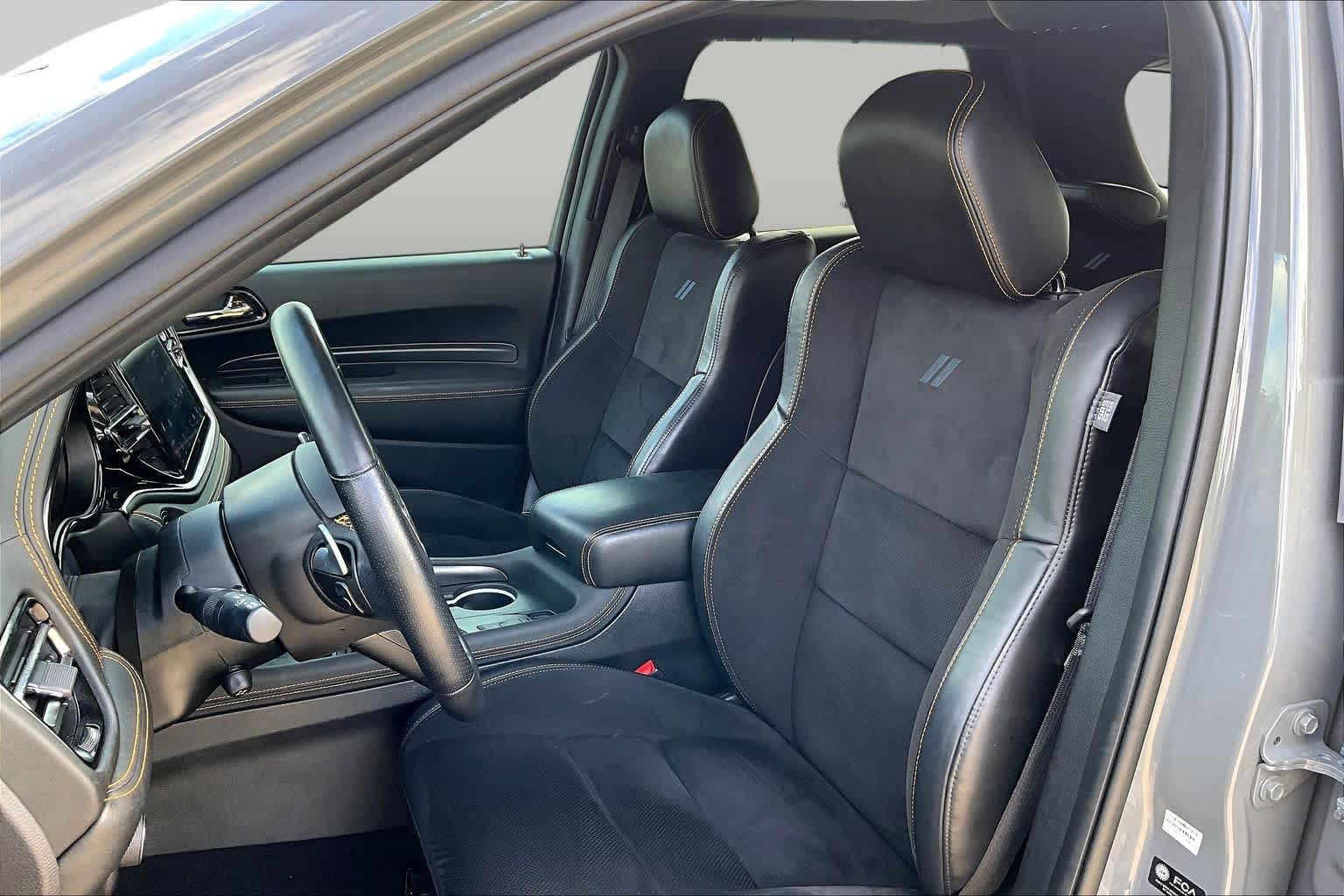2023 Dodge Durango Hemi Orange Destroyer Gray Clearcoat at AutoNation Chrysler Jeep Dodge Ram Spring