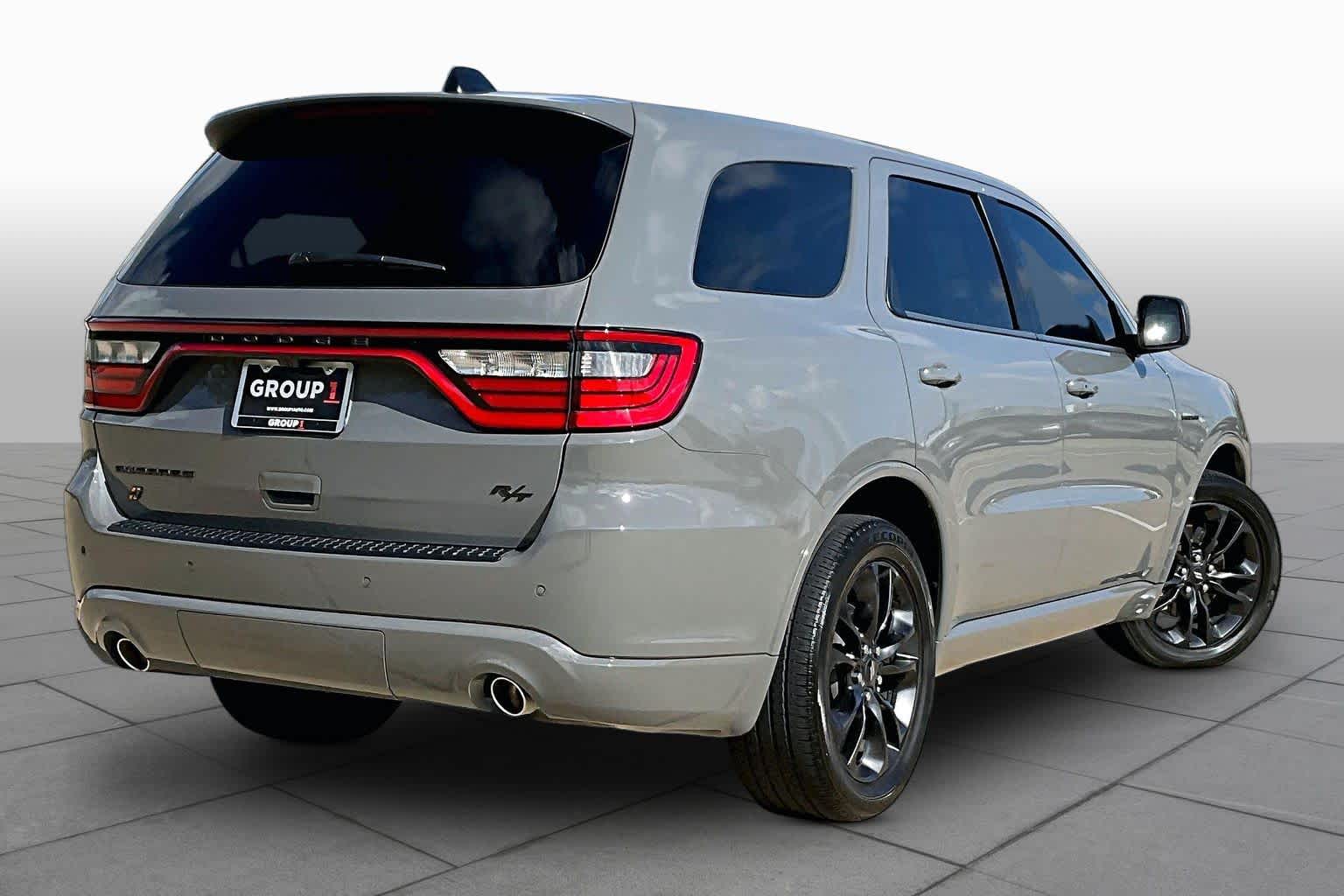 2023 Dodge Durango Hemi Orange Destroyer Gray Clearcoat at AutoNation Chrysler Jeep Dodge Ram Spring