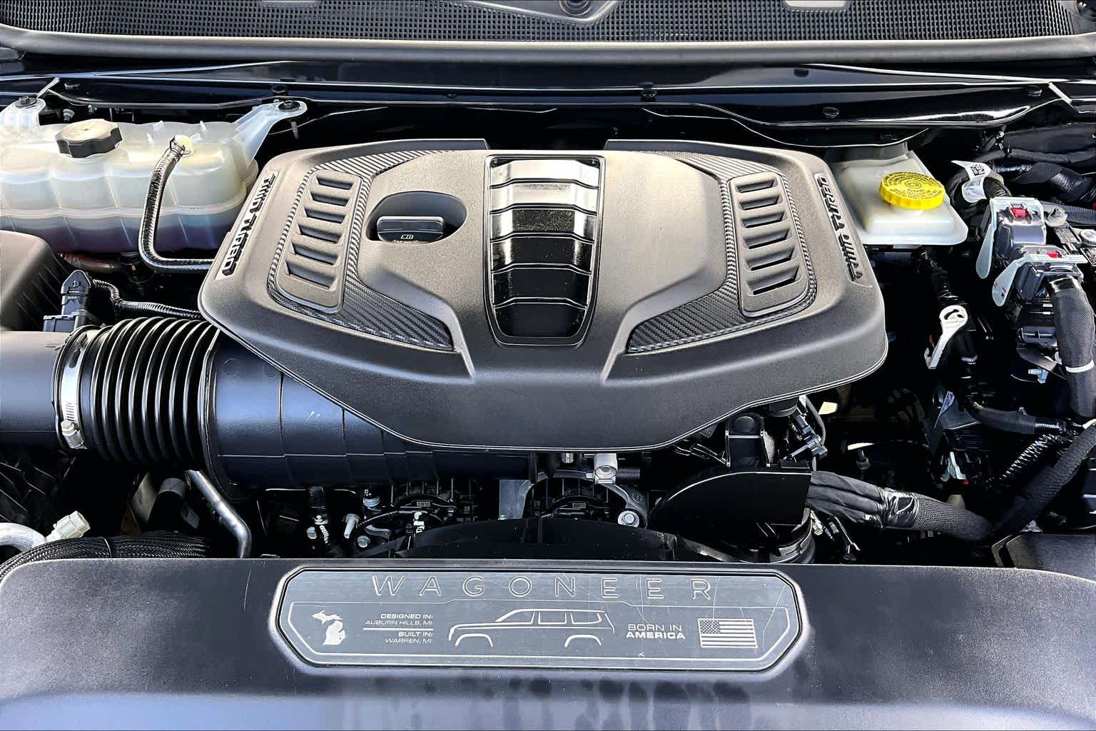 2023 Jeep Wagoneer Series II Carbide Diamond Black Crystal Pearlcoat at HGreg Houston