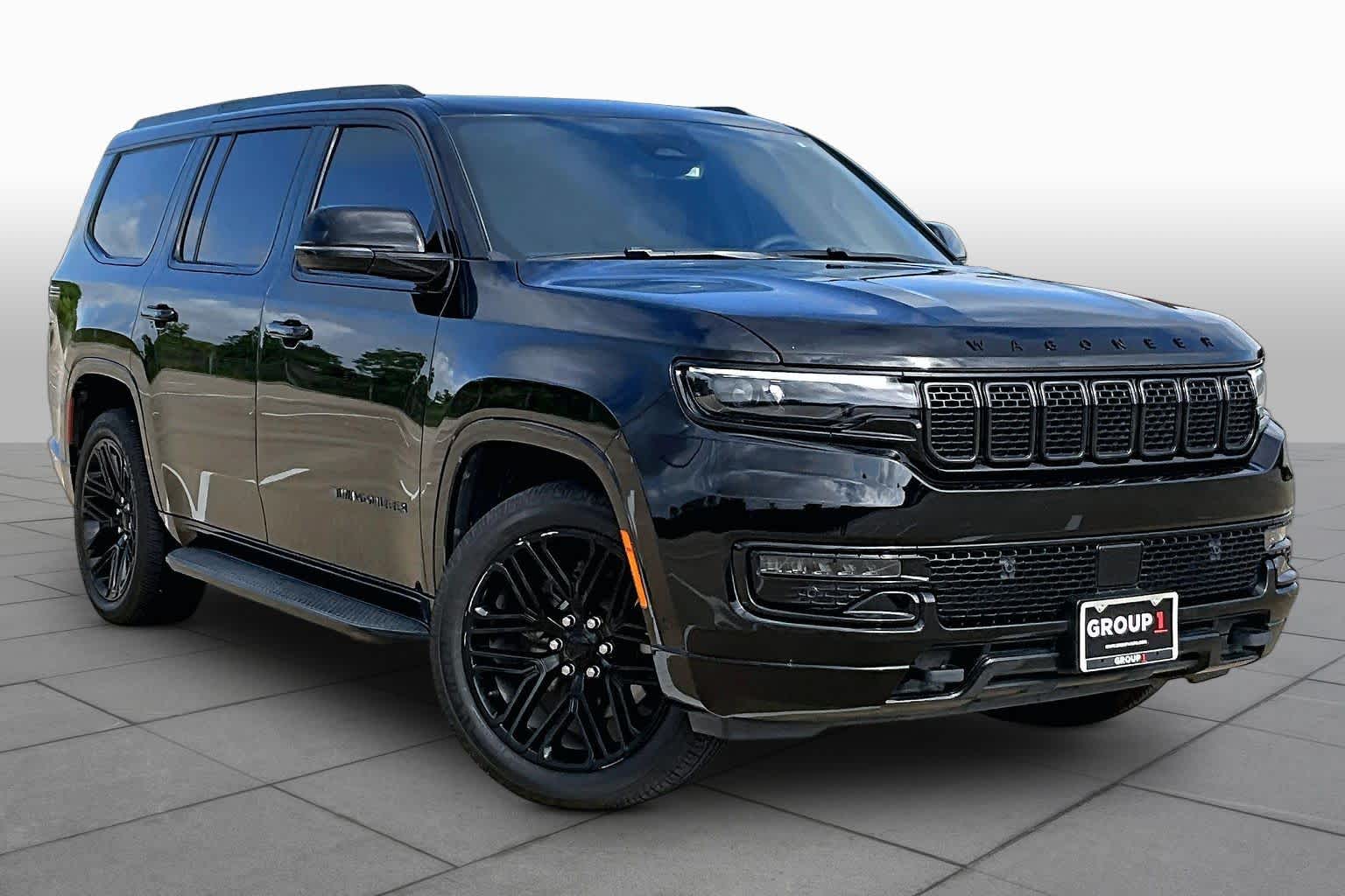 2023 Jeep Wagoneer Series II Carbide Diamond Black Crystal Pearlcoat at HGreg Houston
