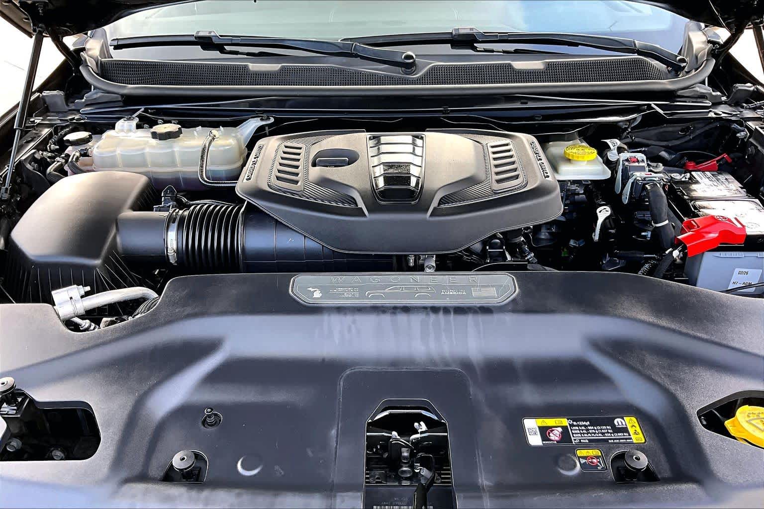 2023 Jeep Wagoneer Series II Carbide Diamond Black Crystal Pearlcoat at HGreg Houston
