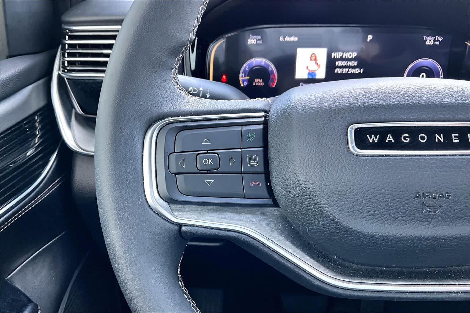 2023 Jeep Wagoneer Series II Carbide Diamond Black Crystal Pearlcoat at HGreg Houston