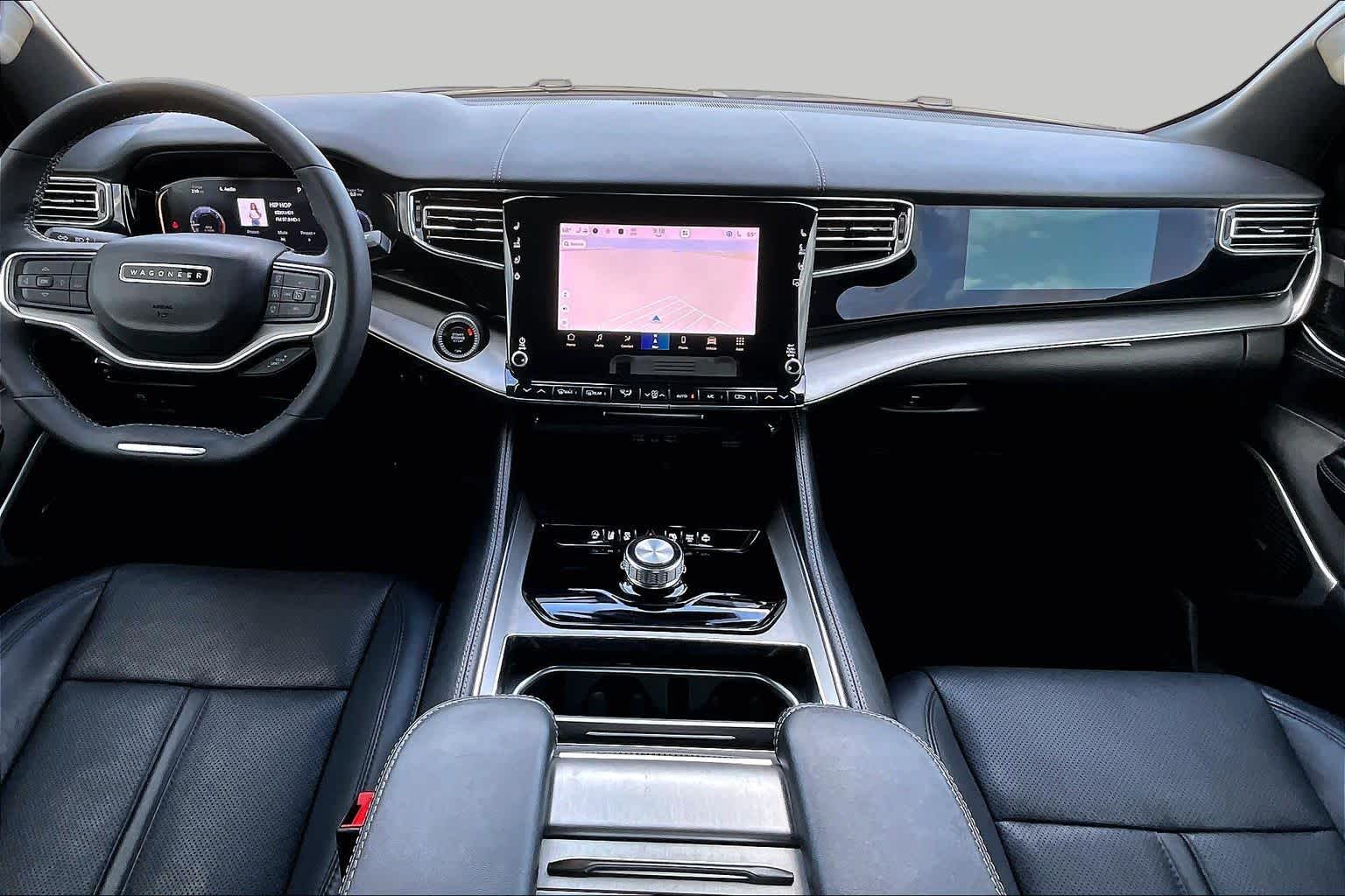2023 Jeep Wagoneer Series II Carbide Diamond Black Crystal Pearlcoat at HGreg Houston