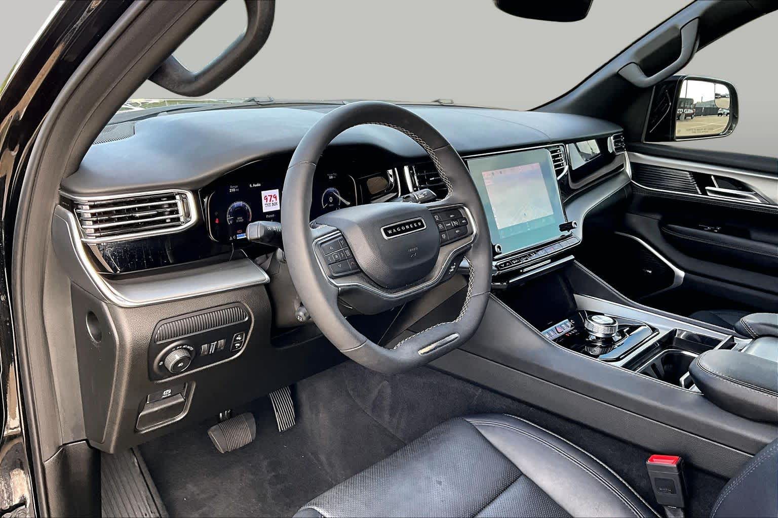 2023 Jeep Wagoneer Series II Carbide Diamond Black Crystal Pearlcoat at HGreg Houston