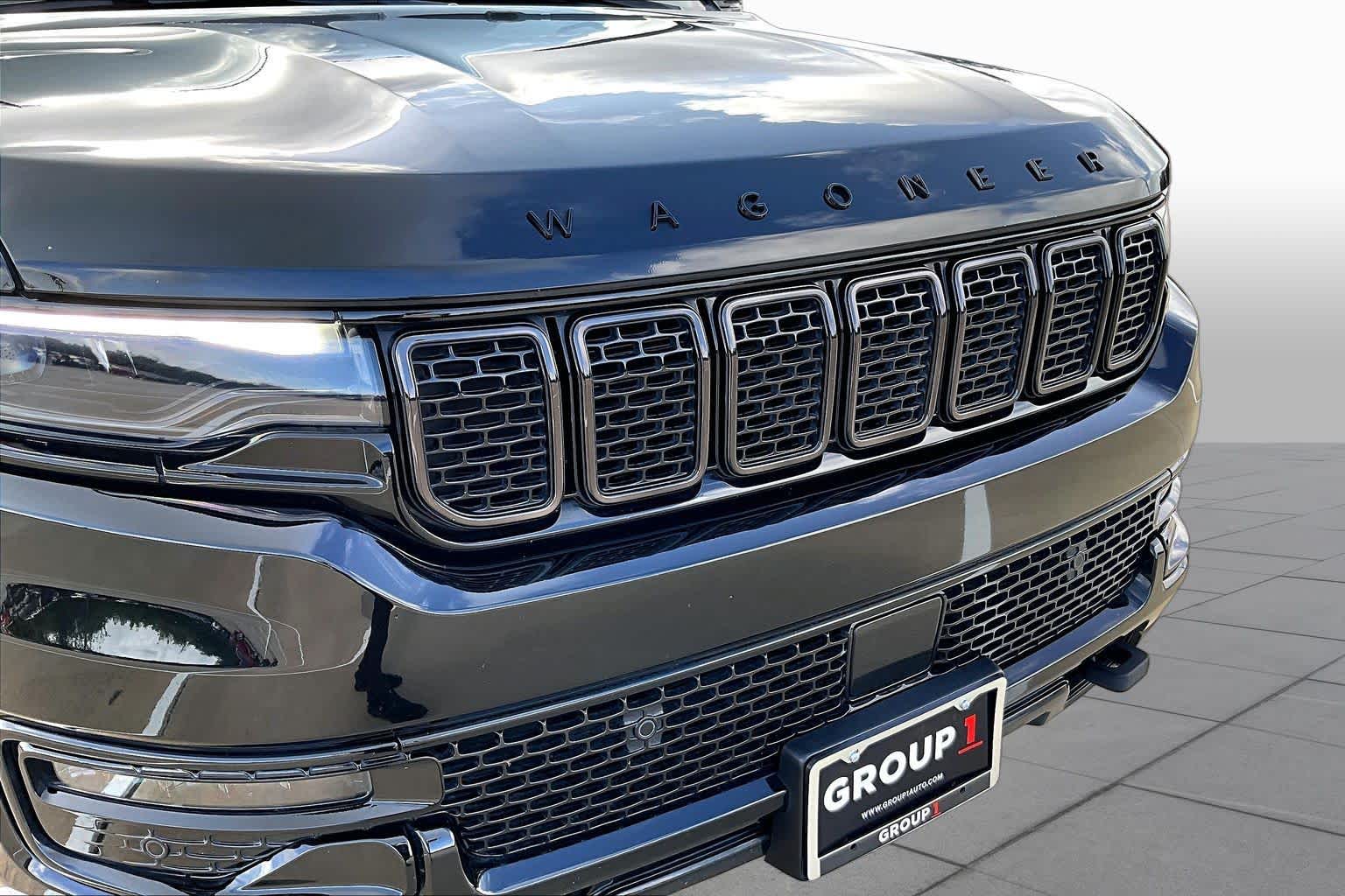 2023 Jeep Wagoneer Series II Carbide Diamond Black Crystal Pearlcoat at HGreg Houston