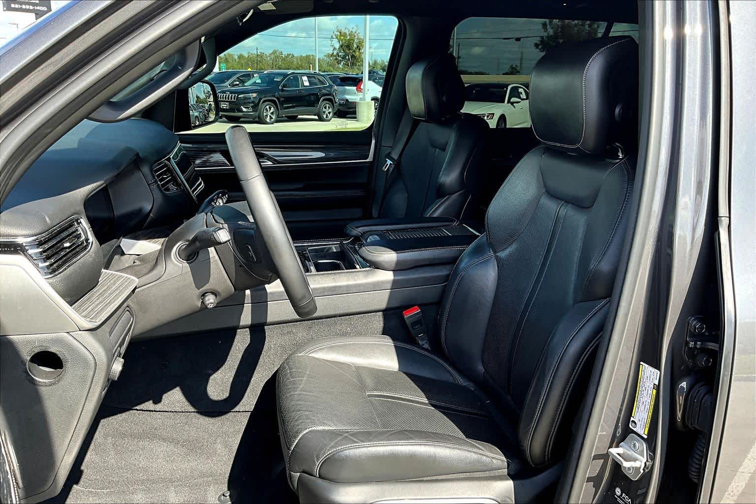 2022 Jeep Wagoneer Series II Baltic Gray Metallic Clearcoat at Tomball Chrysler Dodge Jeep Ram