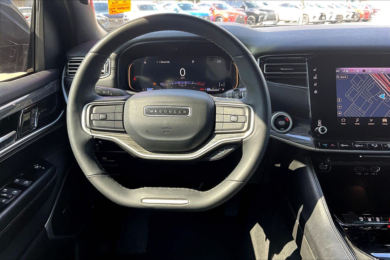 2022 Jeep Wagoneer Series II Baltic Gray Metallic Clearcoat at Tomball Chrysler Dodge Jeep Ram