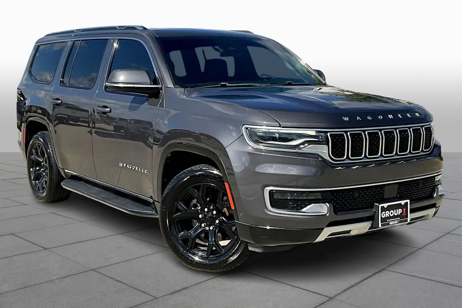 2022 Jeep Wagoneer Series II Baltic Gray Metallic Clearcoat at Tomball Chrysler Dodge Jeep Ram