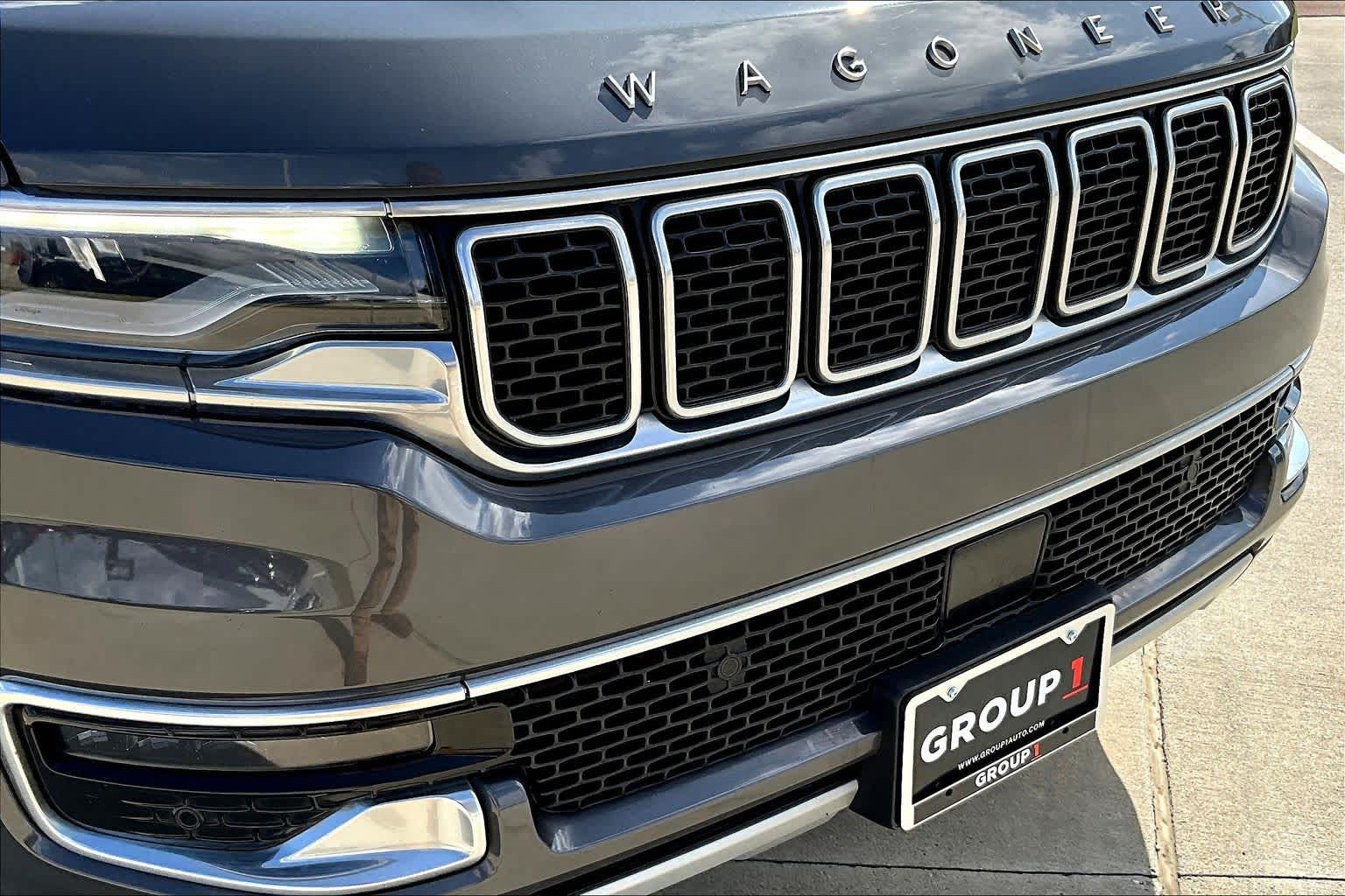 2022 Jeep Wagoneer Series II Baltic Gray Metallic Clearcoat at Tomball Chrysler Dodge Jeep Ram
