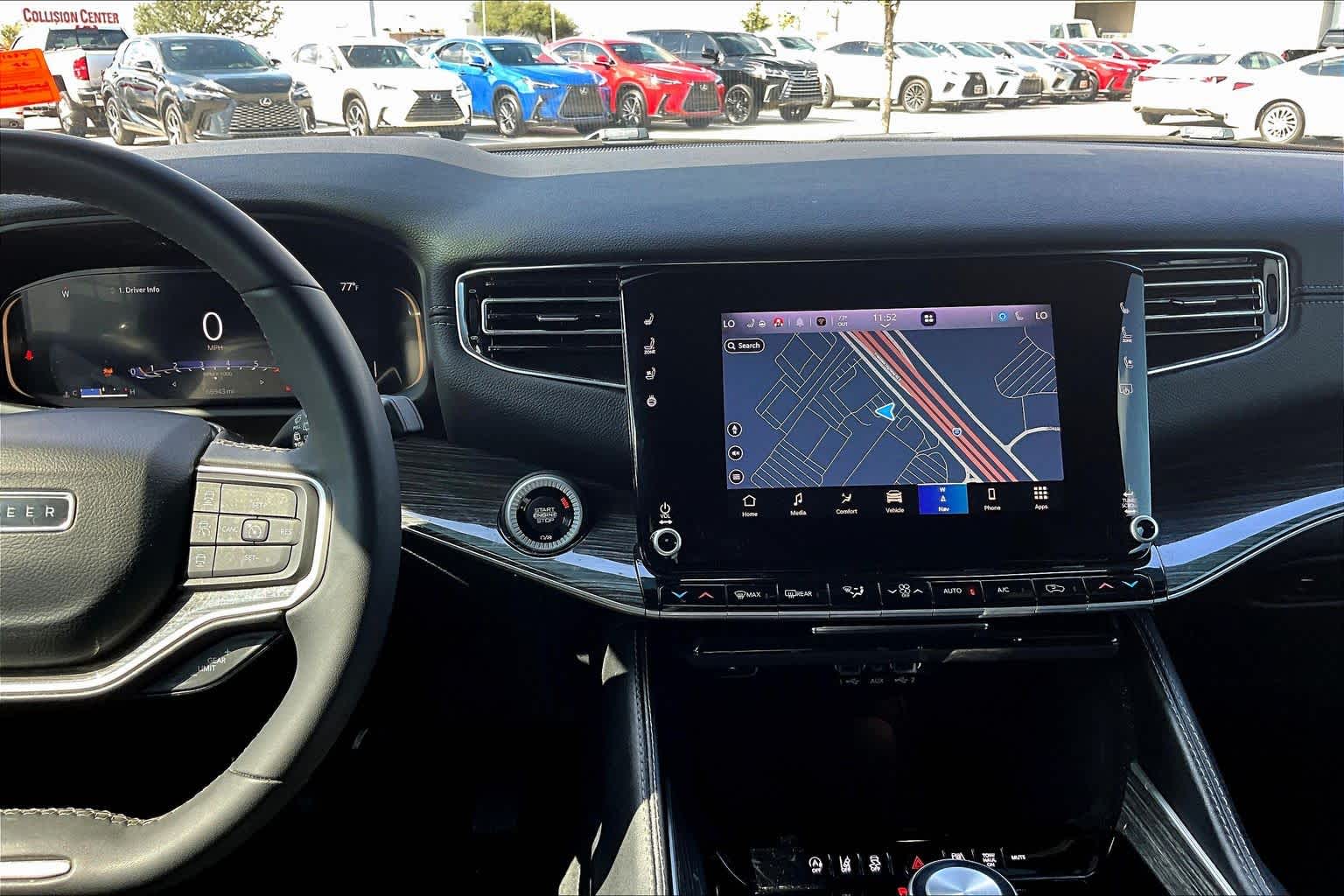 2022 Jeep Wagoneer Series II Baltic Gray Metallic Clearcoat at Tomball Chrysler Dodge Jeep Ram