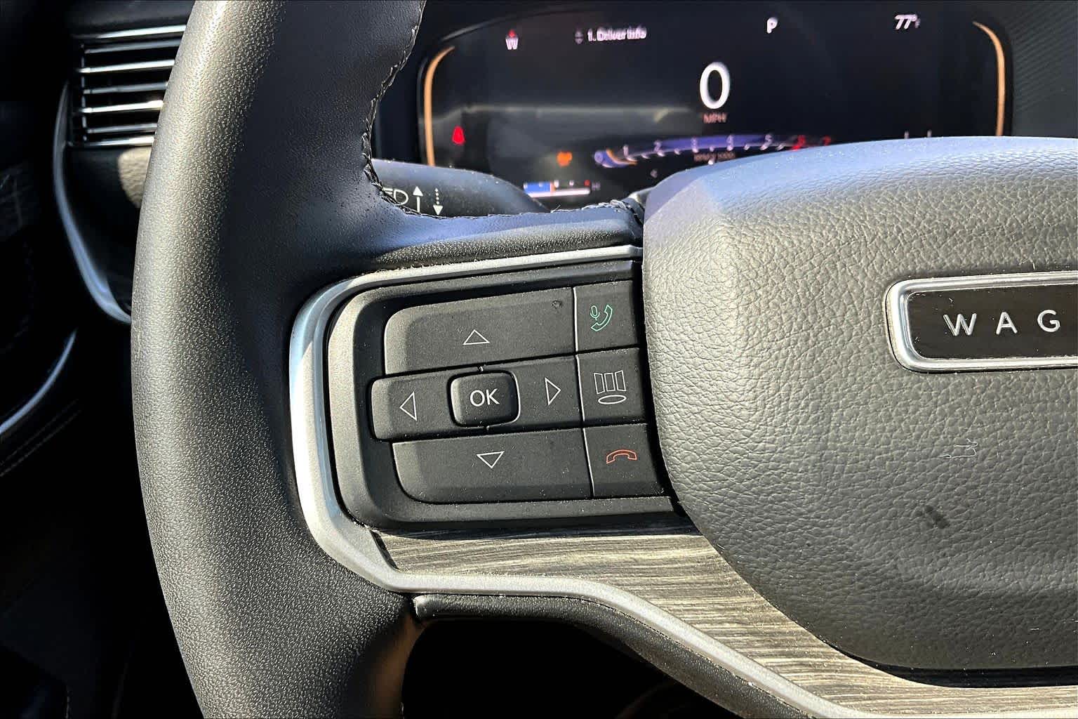 2022 Jeep Wagoneer Series II Baltic Gray Metallic Clearcoat at Tomball Chrysler Dodge Jeep Ram