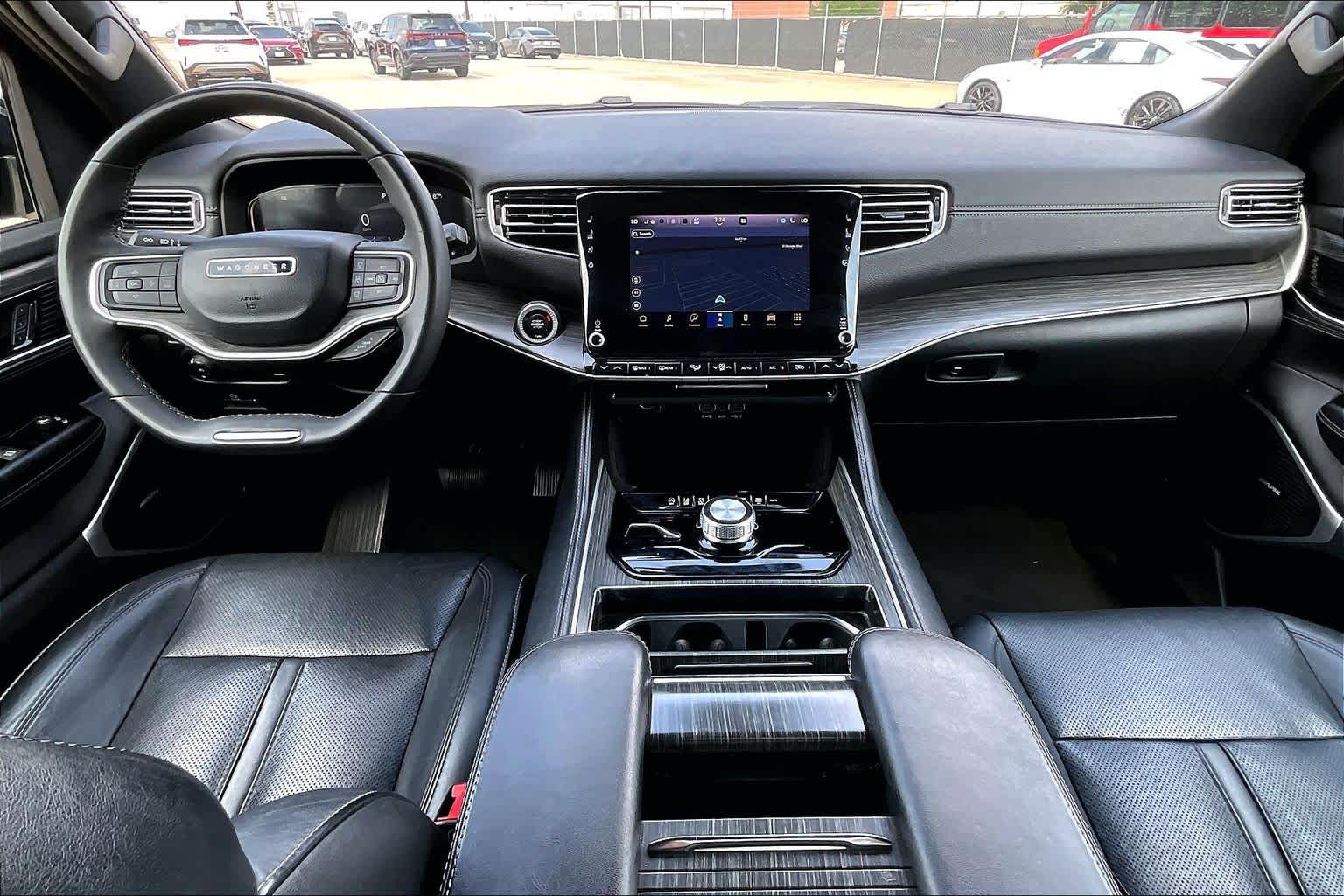 2023 Jeep Wagoneer Series II Diamond Black Crystal Pearlcoat at Group 1 Toyota Southwest