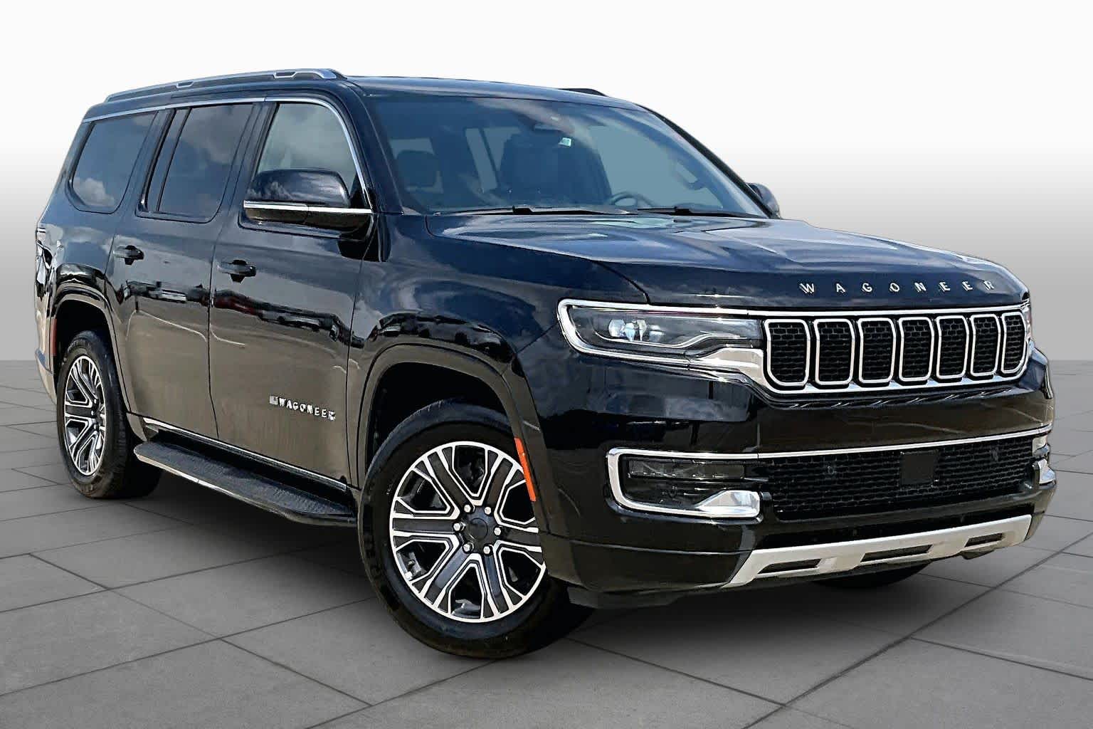 2023 Jeep Wagoneer Series II Diamond Black Crystal Pearlcoat at Group 1 Toyota Southwest