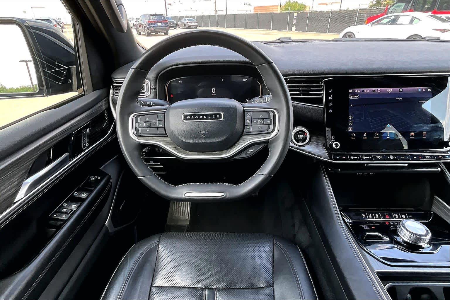 2023 Jeep Wagoneer Series II Diamond Black Crystal Pearlcoat at Group 1 Toyota Southwest