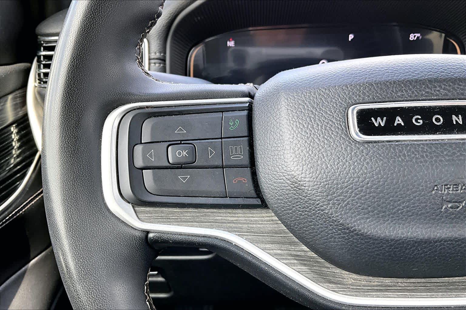 2023 Jeep Wagoneer Series II Diamond Black Crystal Pearlcoat at Group 1 Toyota Southwest