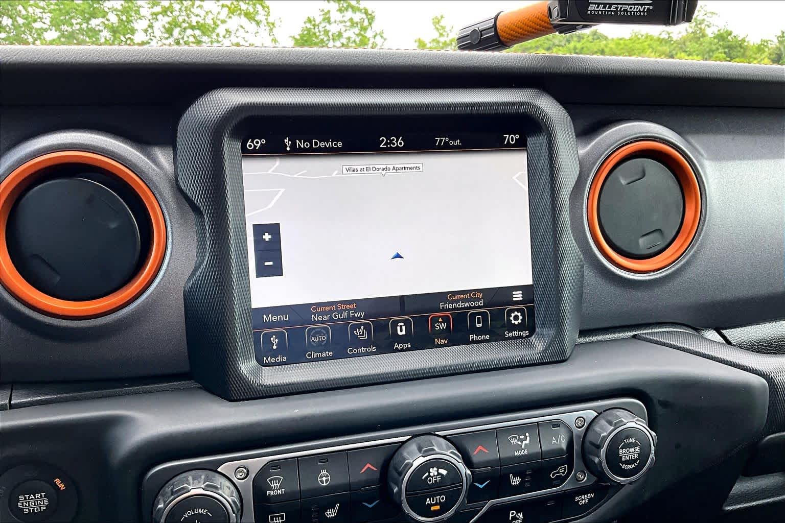 2022 Jeep Gladiator Mojave Hydro Blue Pearlcoat at Honda of Clear Lake