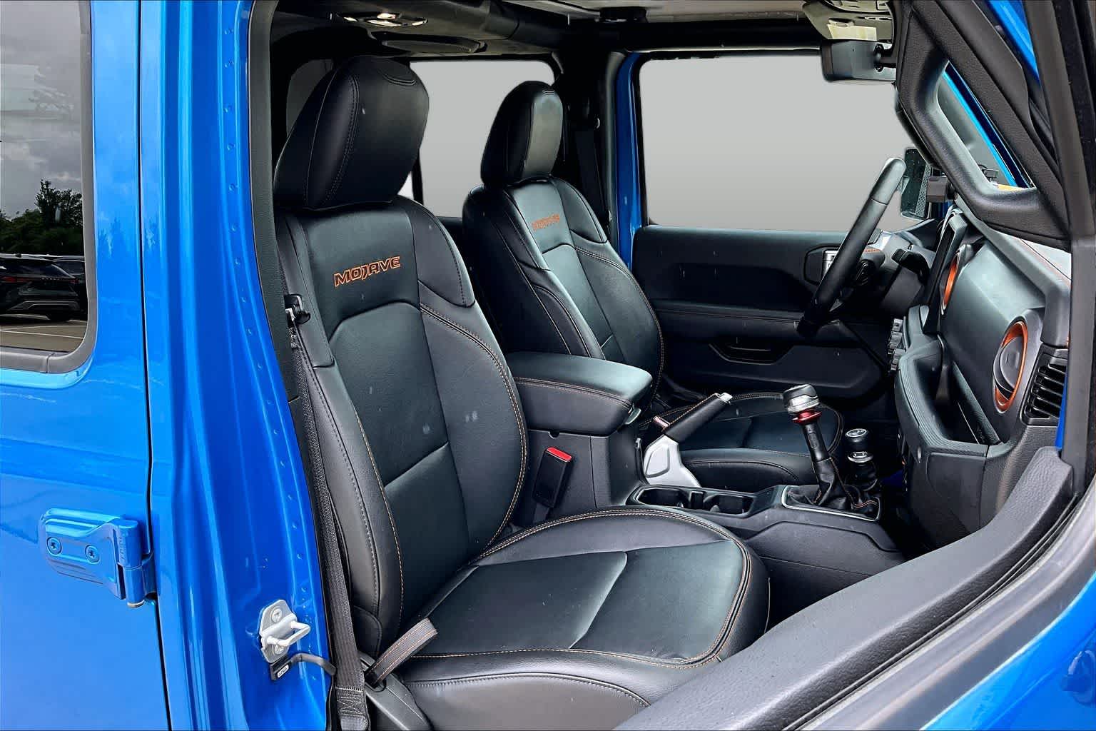 2022 Jeep Gladiator Mojave Hydro Blue Pearlcoat at Friendly Ford Crosby