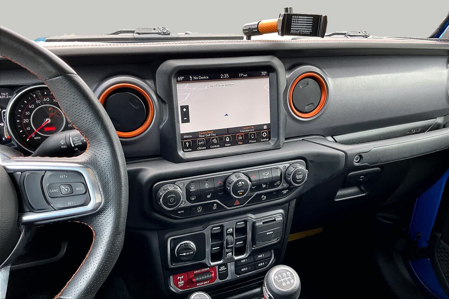 2022 Jeep Gladiator Mojave Hydro Blue Pearlcoat at Friendly Ford Crosby