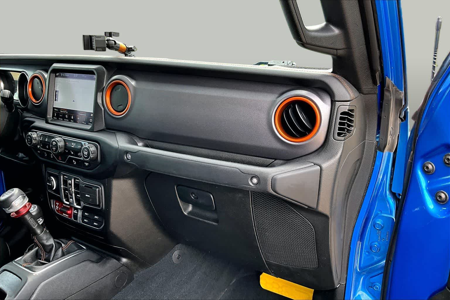 2022 Jeep Gladiator Mojave Hydro Blue Pearlcoat at Friendly Ford Crosby