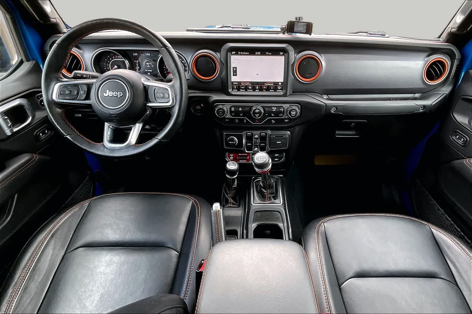 2022 Jeep Gladiator Mojave Hydro Blue Pearlcoat at Friendly Ford Crosby