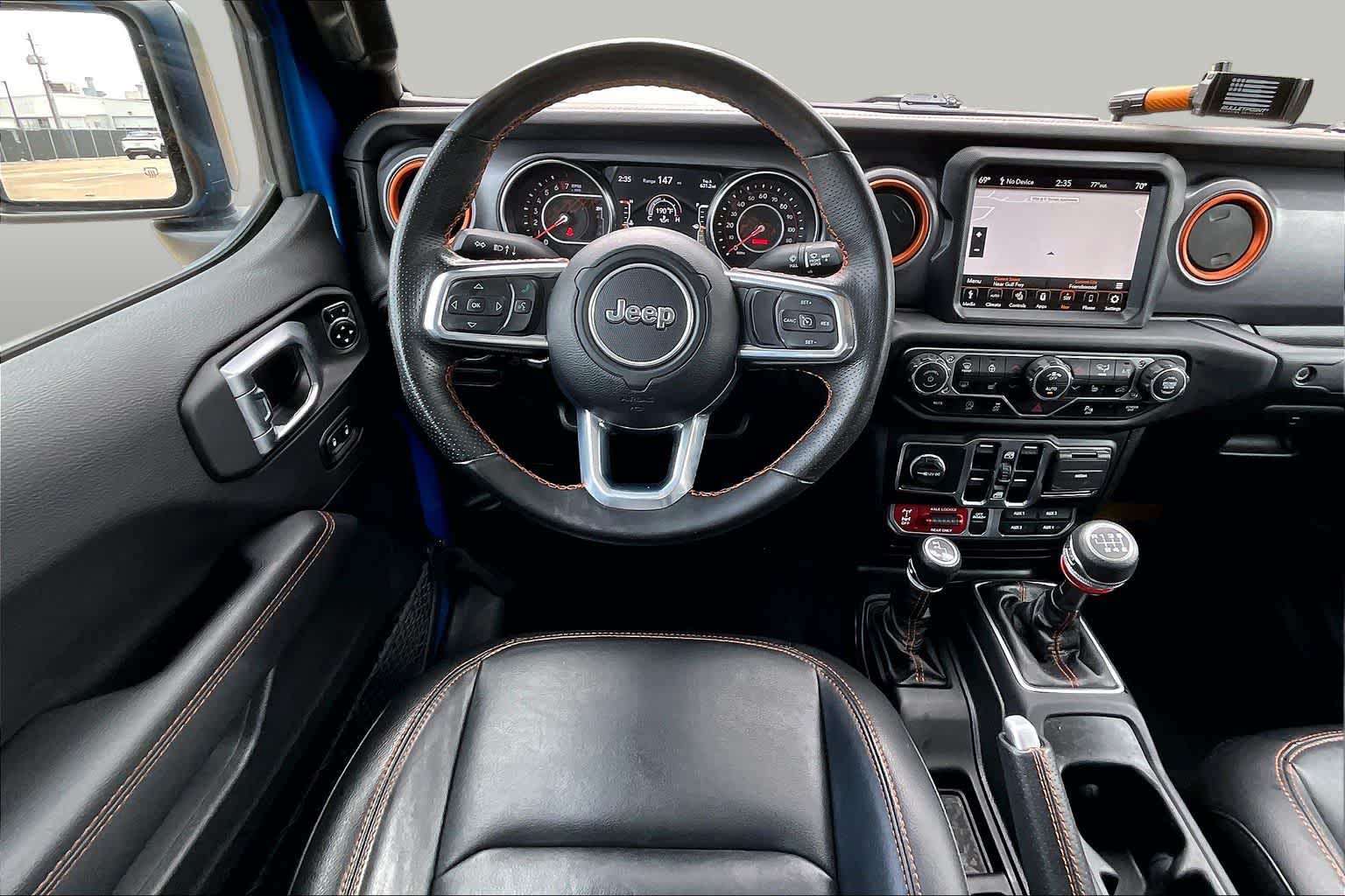 2022 Jeep Gladiator Mojave Hydro Blue Pearlcoat at Friendly Ford Crosby