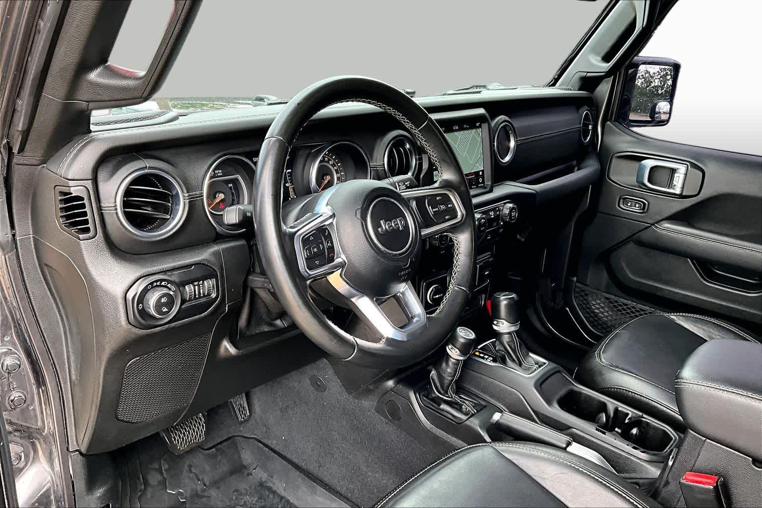 2021 Jeep Gladiator Overland Granite Crystal Metallic Clearcoat at Honda of Clear Lake