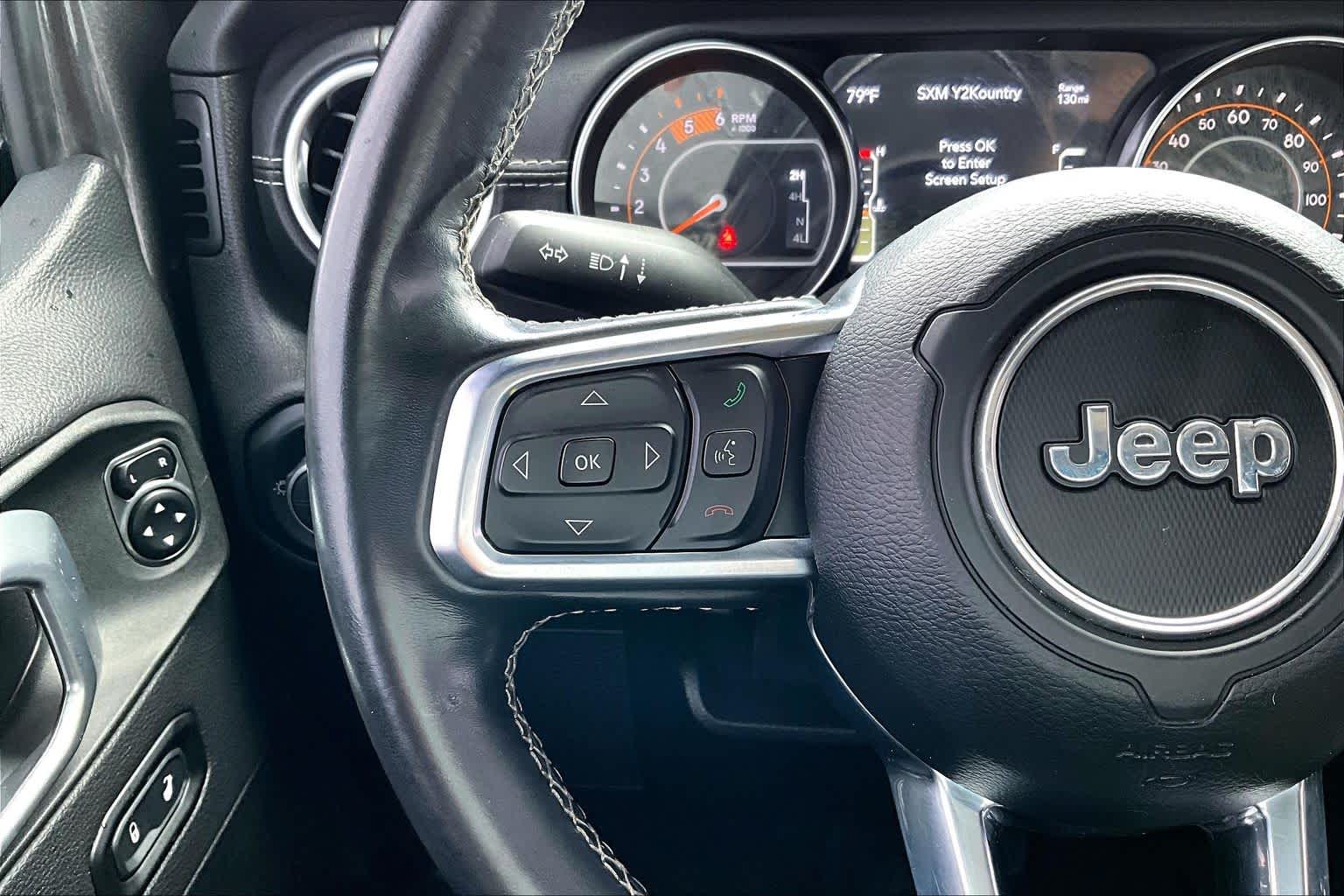 2021 Jeep Gladiator Overland Granite Crystal Metallic Clearcoat at Honda of Clear Lake