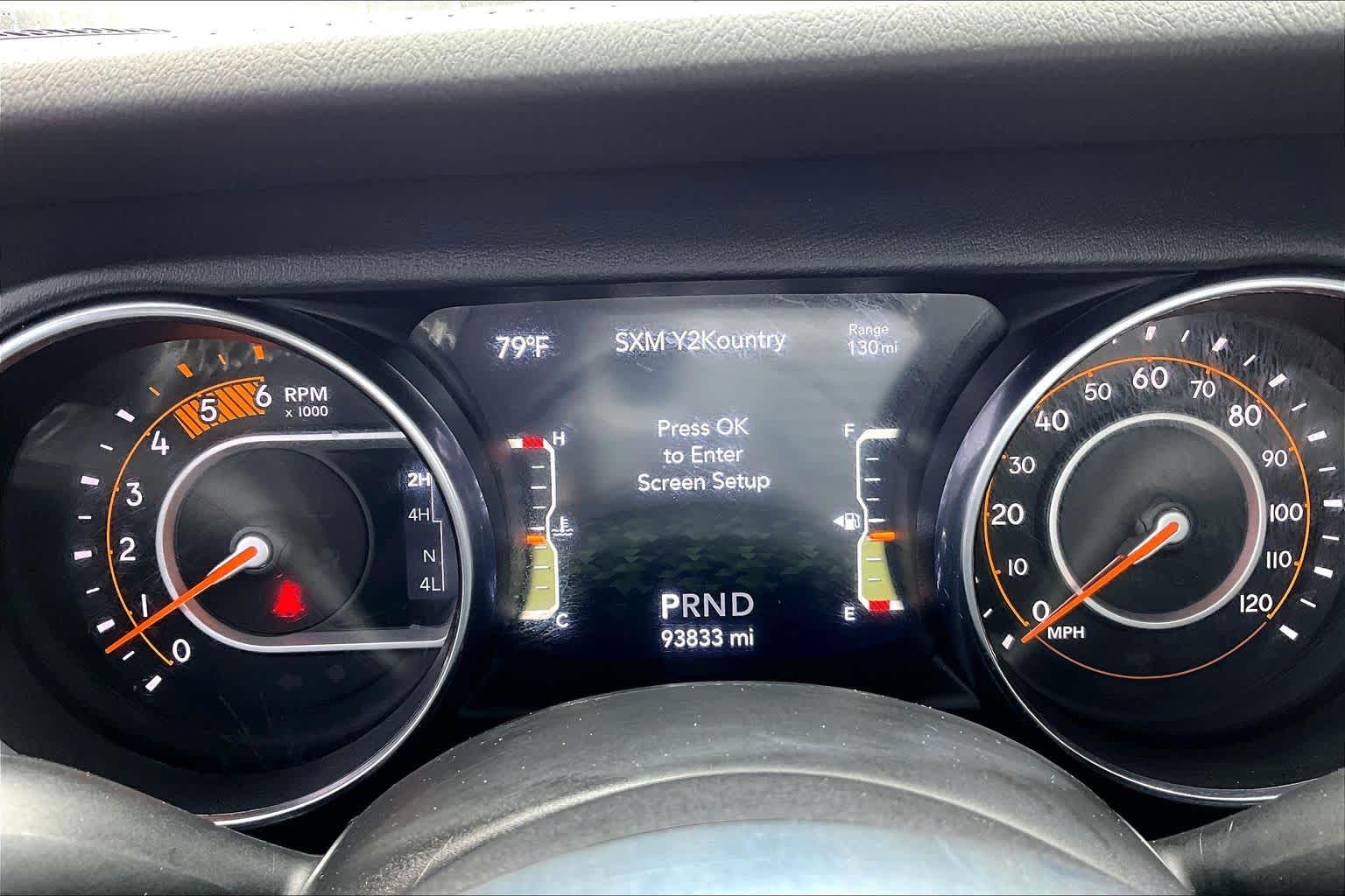 2021 Jeep Gladiator Overland Granite Crystal Metallic Clearcoat at Honda of Clear Lake