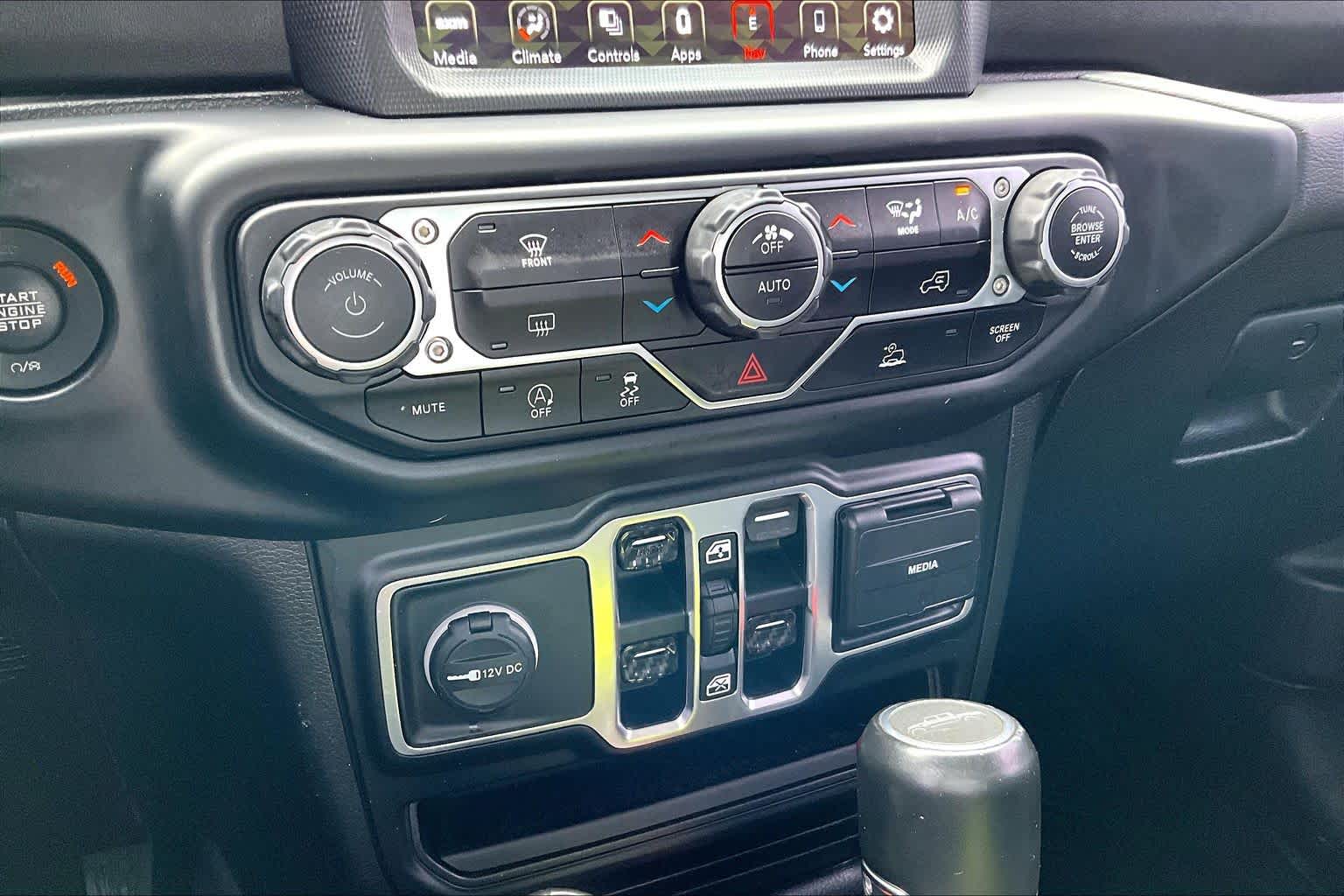 2021 Jeep Gladiator Overland Granite Crystal Metallic Clearcoat at Honda of Clear Lake