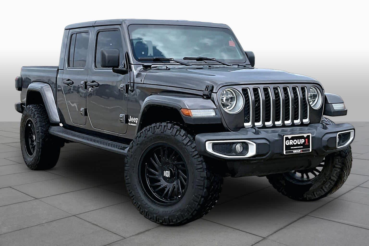2021 Jeep Gladiator Overland Granite Crystal Metallic Clearcoat at Honda of Clear Lake