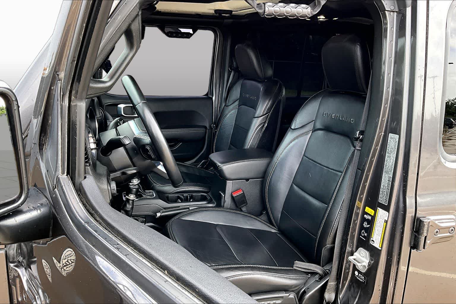 2021 Jeep Gladiator Overland Granite Crystal Metallic Clearcoat at Friendly Ford Crosby