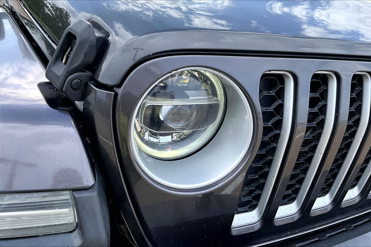 2021 Jeep Gladiator Overland Granite Crystal Metallic Clearcoat at Friendly Ford Crosby