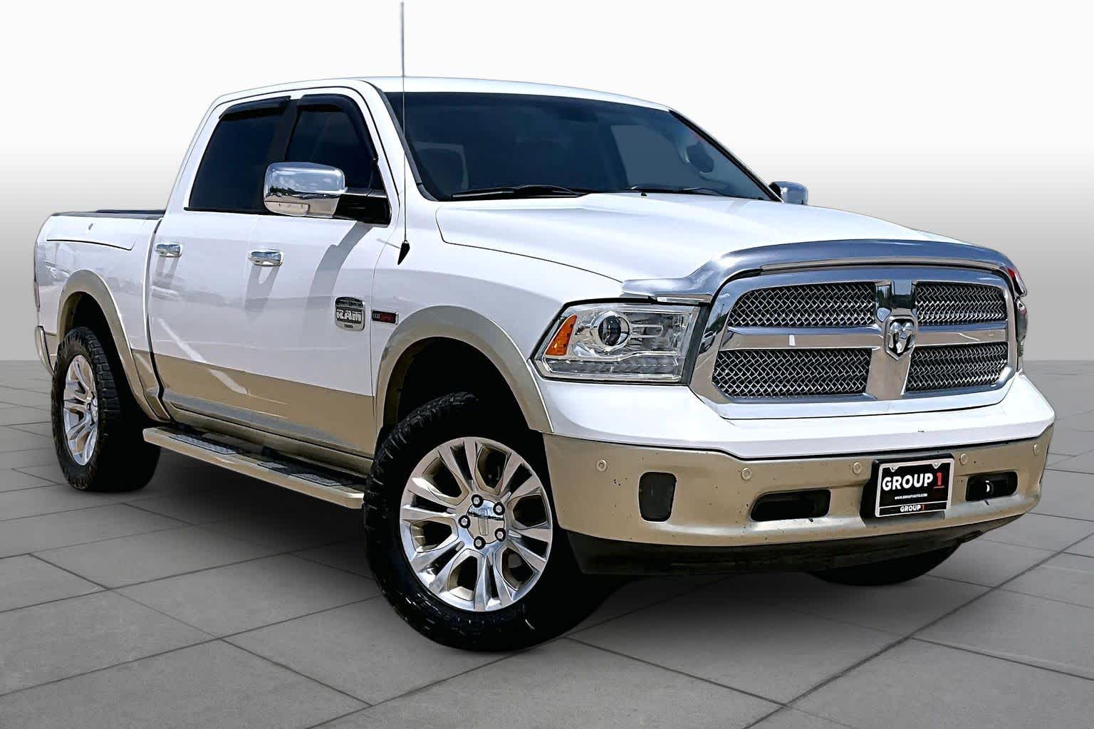2015 Ram 1500 Laramie Longhorn Bright White Clearcoat at Davis Chevrolet