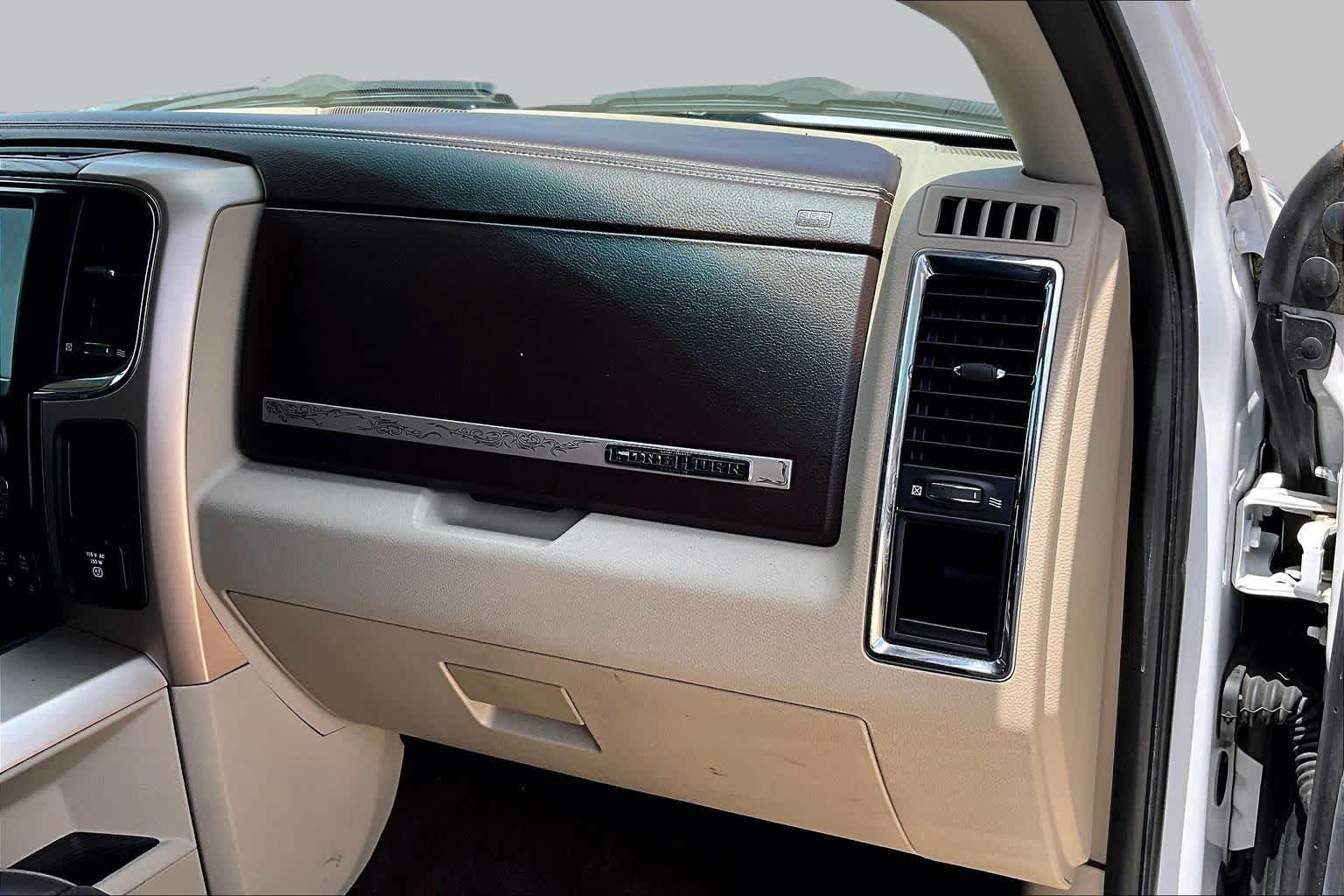 2015 Ram 1500 Laramie Longhorn Bright White Clearcoat at Davis Chevrolet