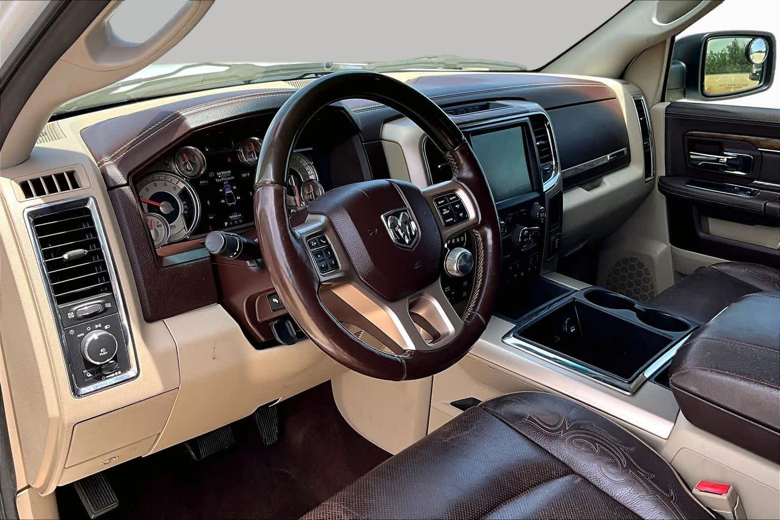 2015 Ram 1500 Laramie Longhorn Bright White Clearcoat at Davis Chevrolet