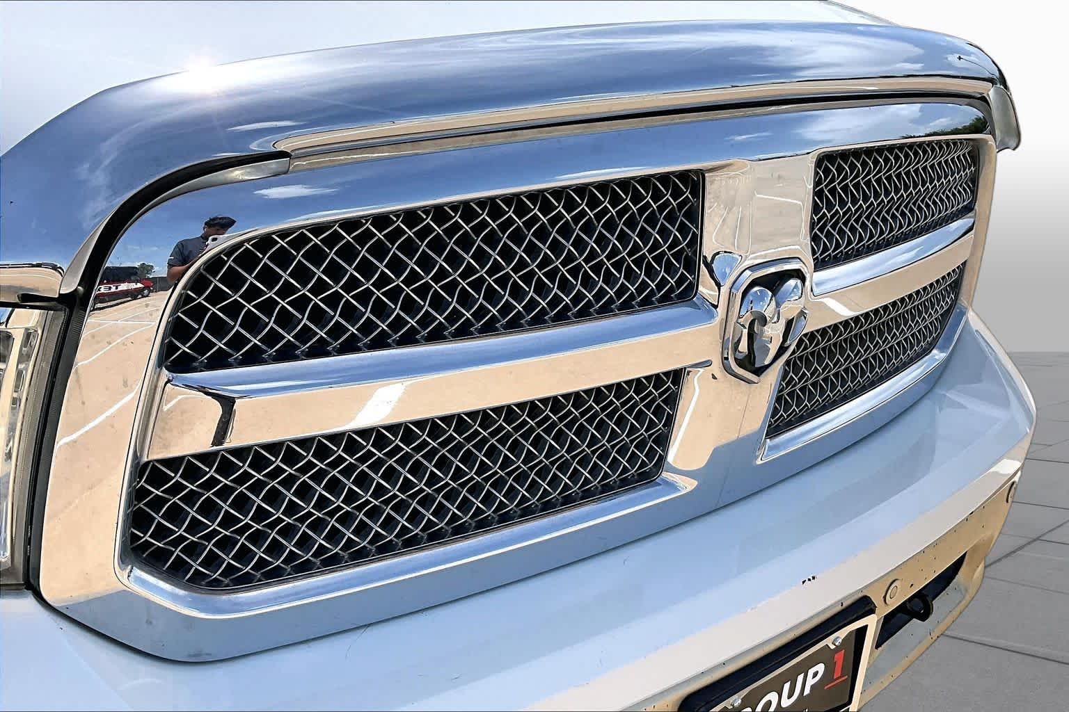 2015 Ram 1500 Laramie Longhorn Bright White Clearcoat at Davis Chevrolet