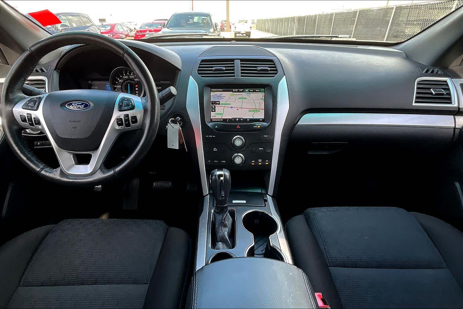 2015 Ford Explorer XLT Ingot Silver Metallic at Tomball Ford