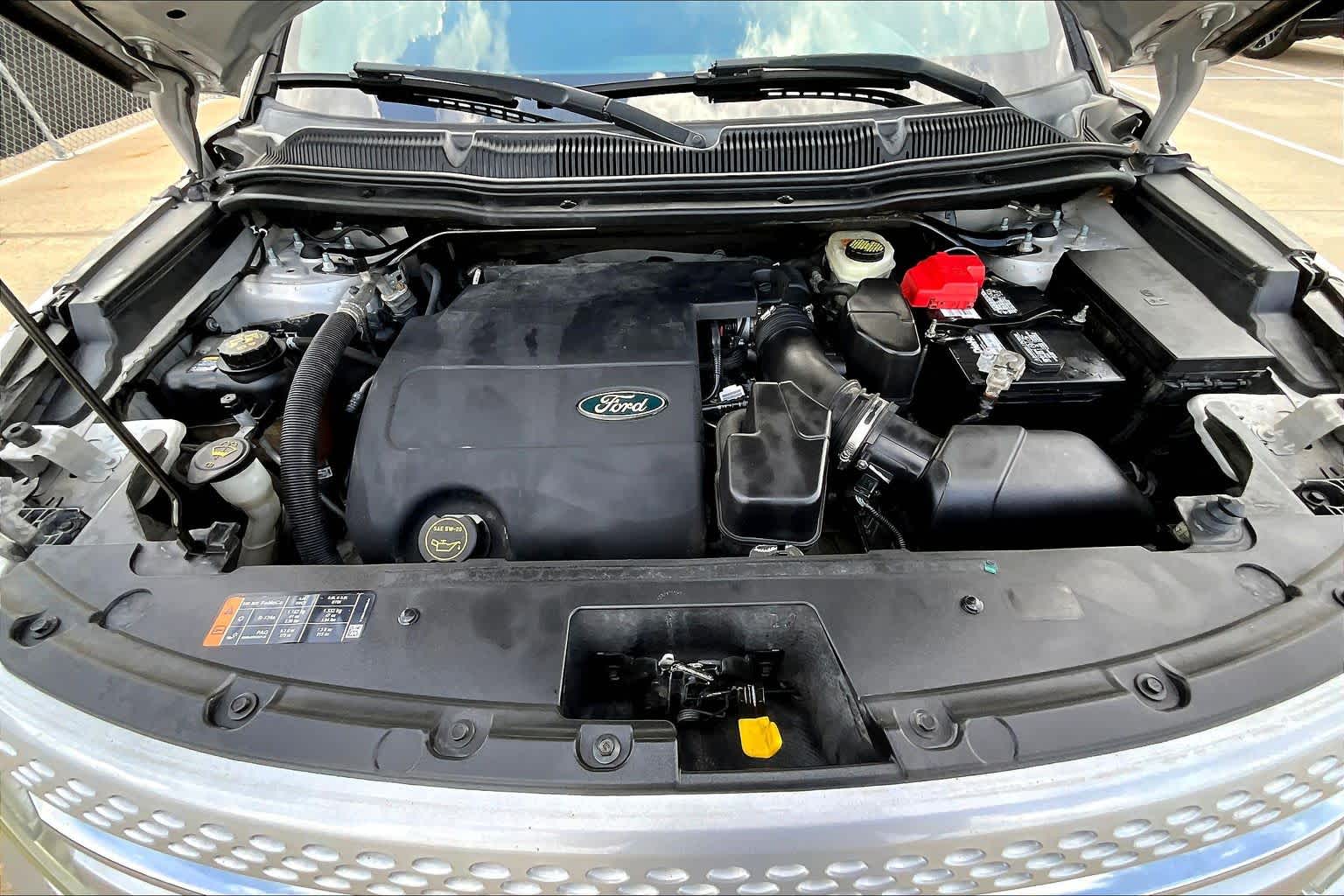 2015 Ford Explorer XLT Ingot Silver Metallic at Tomball Ford