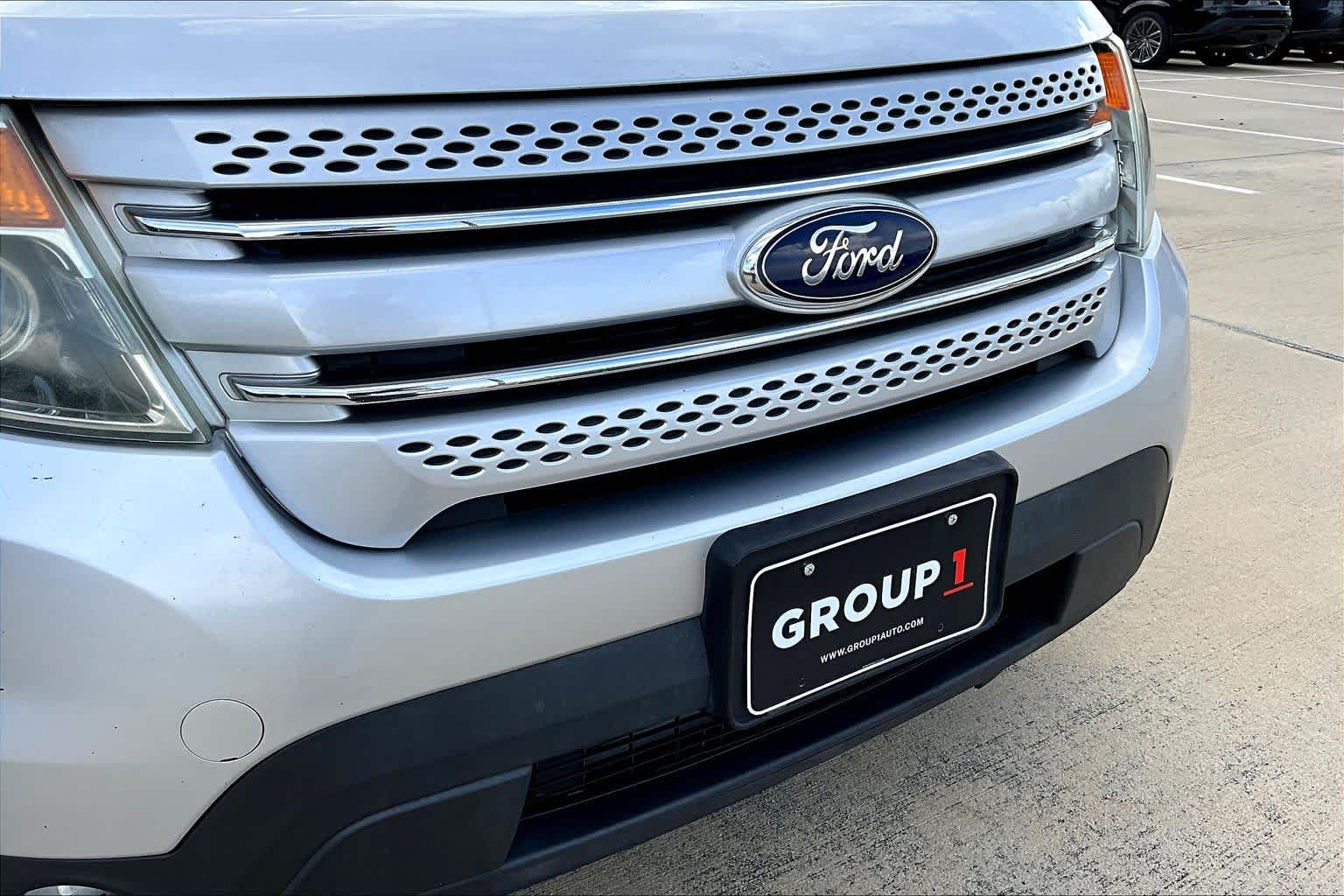 2015 Ford Explorer XLT Ingot Silver Metallic at Tomball Ford