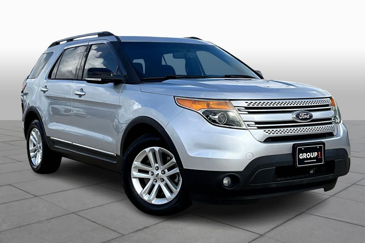 2015 Ford Explorer XLT Ingot Silver Metallic at Tomball Ford