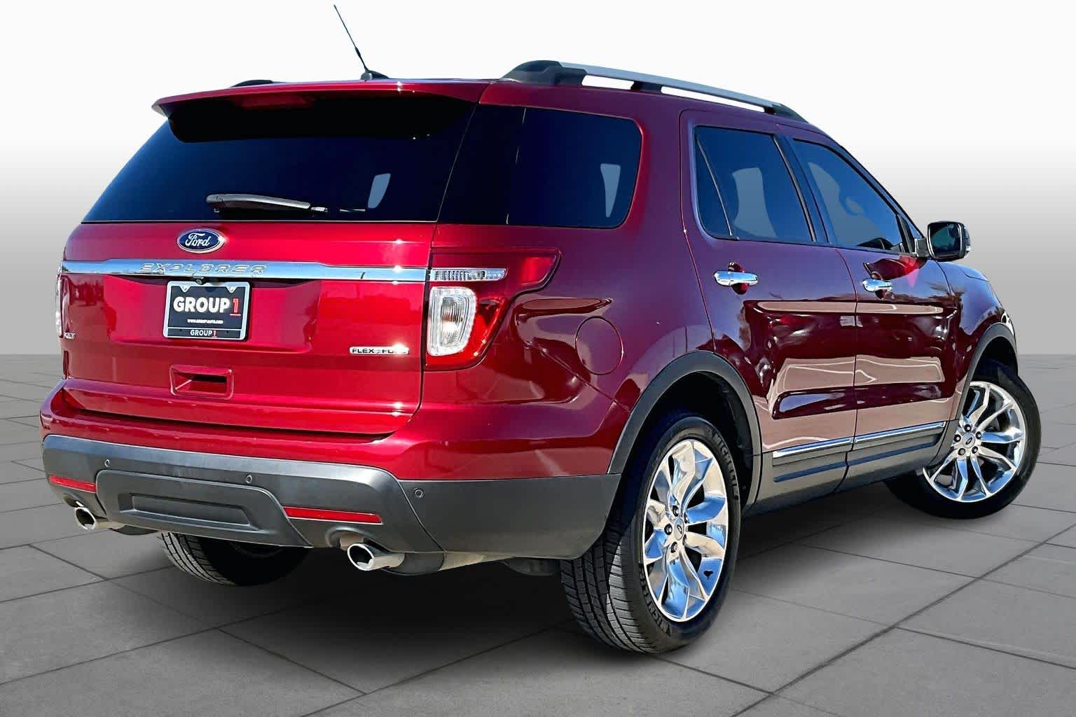 2015 Ford Explorer XLT Ruby Red Metallic Tinted Clearcoat at Tomball Ford